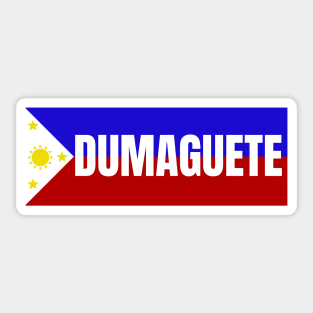 Dumaguete City in Philippines Flag Sticker